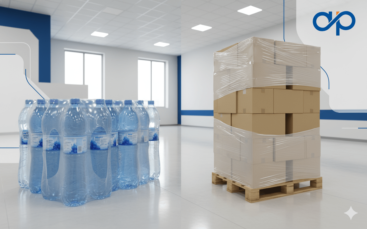 تفاوت نایلون شیرینگ و استرچ فیلم در بستهبندی — کدام بهتر است؟