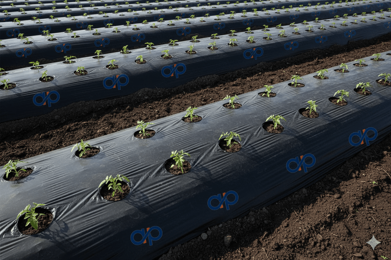 مقاله جامع: نایلون مالچ کشاورزی — مزایا، انواع، کاربردها و نقش آن در افزایش بهرهوری مزارع