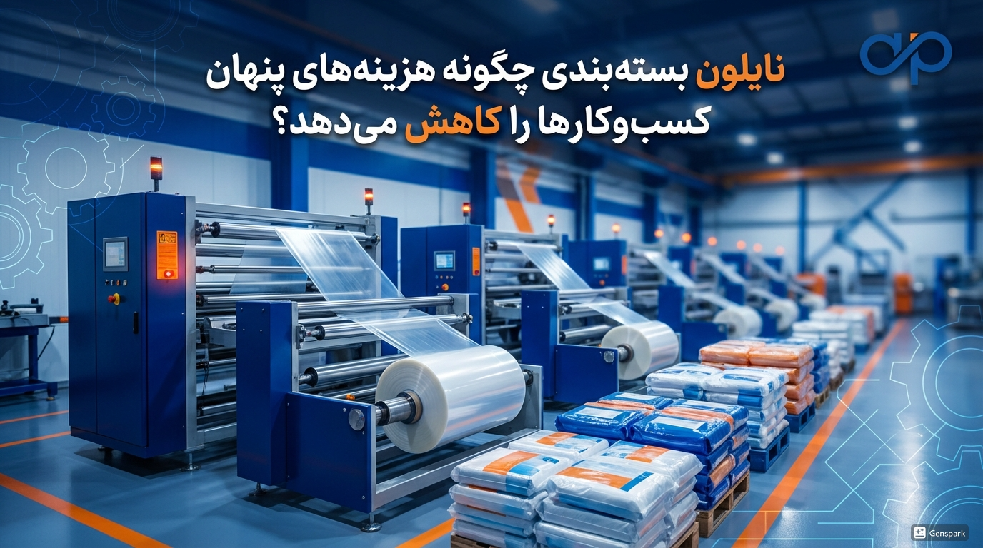 نایلون بسته‌بندی چگونه هزینه‌های پنهان کسب‌وکارها را کاهش می‌دهد؟