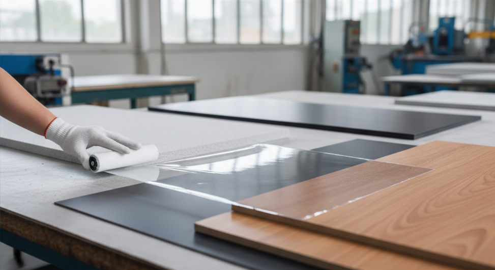 نایلون پشت چسب‌دار چیست و چه مزایایی در صنایع ساختمانی و صنعتی دارد؟