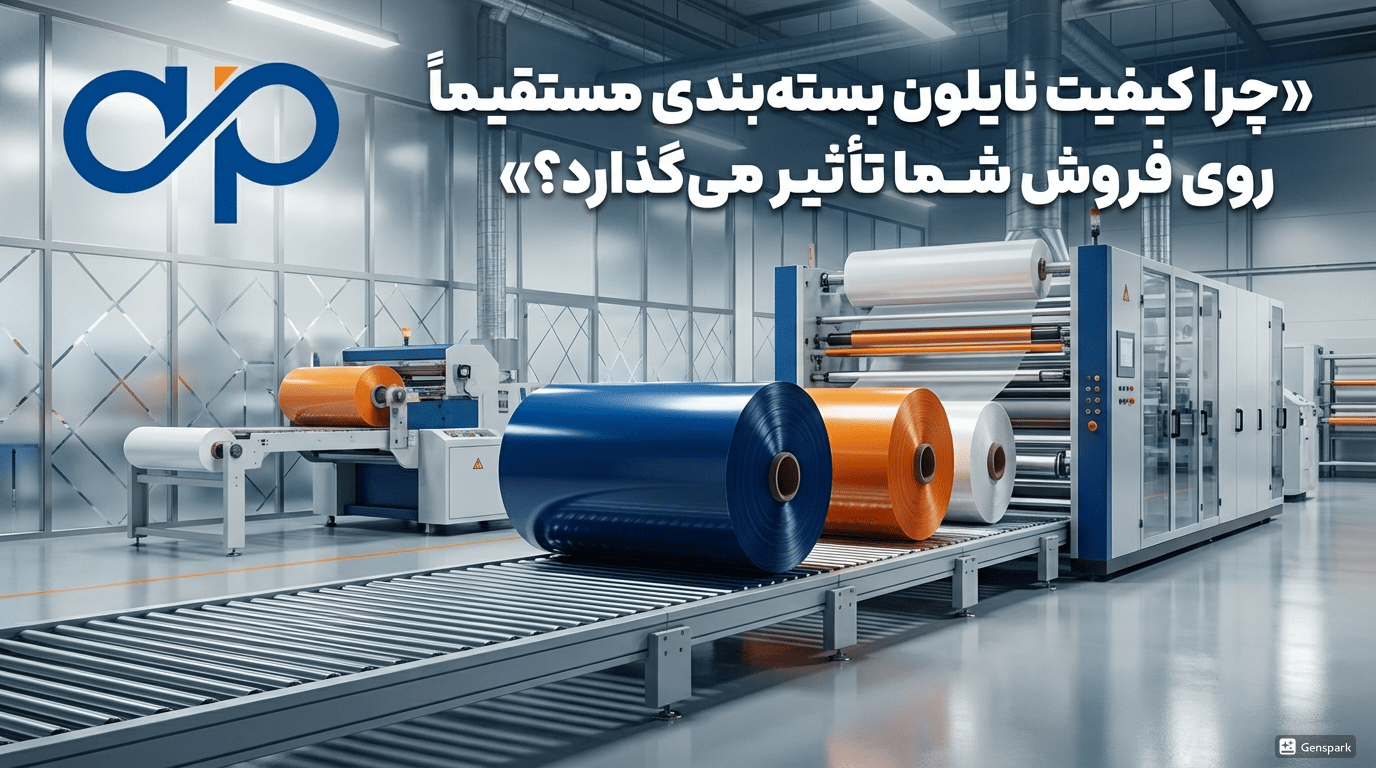 چرا کیفیت نایلون بسته‌بندی مستقیماً روی فروش شما تأثیر می‌گذارد؟